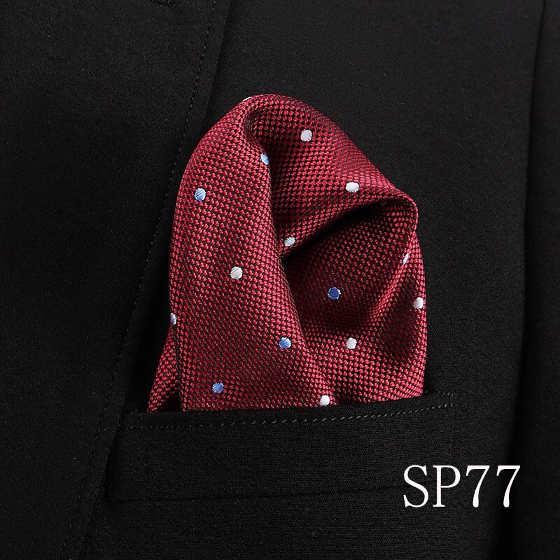 Men's Business Suit Pocket Square Accessories 22cm*22cm
