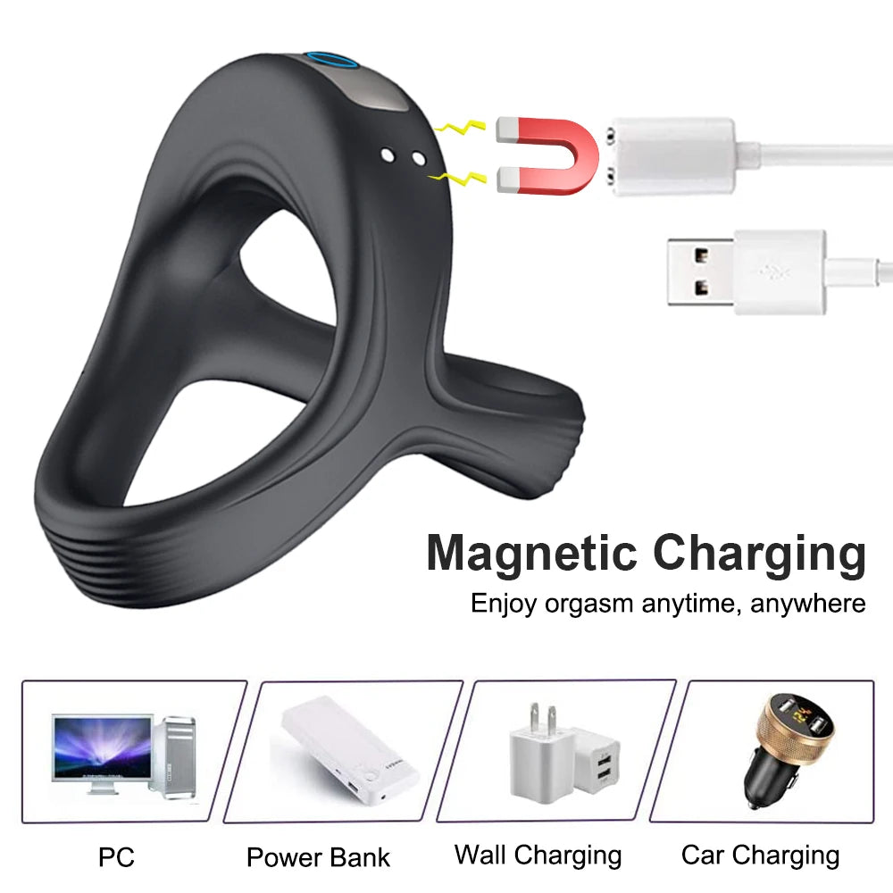 Waterproof Vibrating Delay Ring
