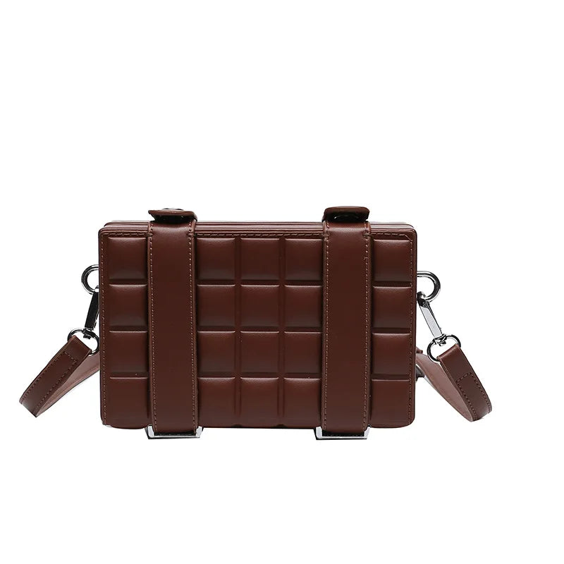 Box Design Small Crossbody Bag