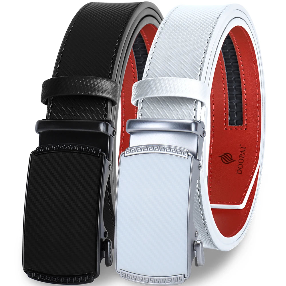 Mens High Quality Adjustable Fashion Belts With Automatic Buckle