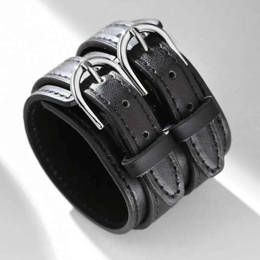 Vintage Male Genuine Leather Bracelet