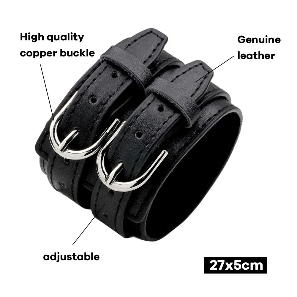 Vintage Male Genuine Leather Bracelet