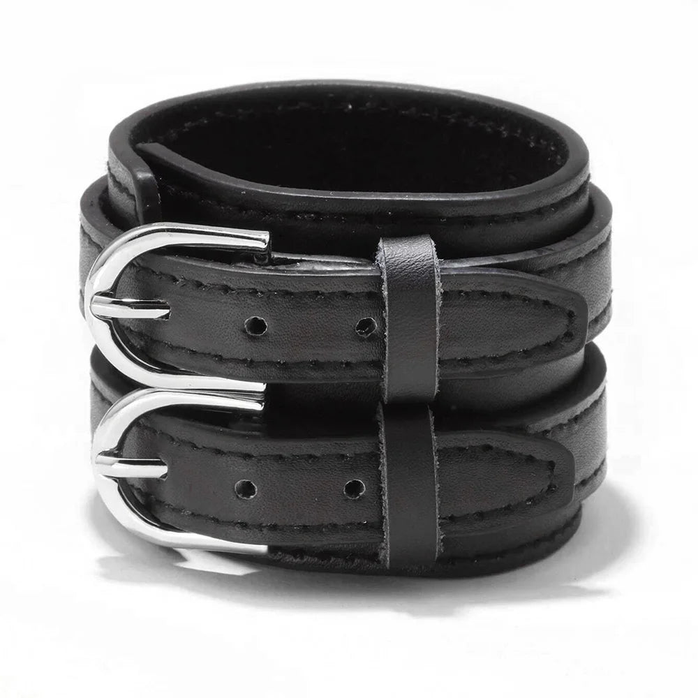 Vintage Male Genuine Leather Bracelet
