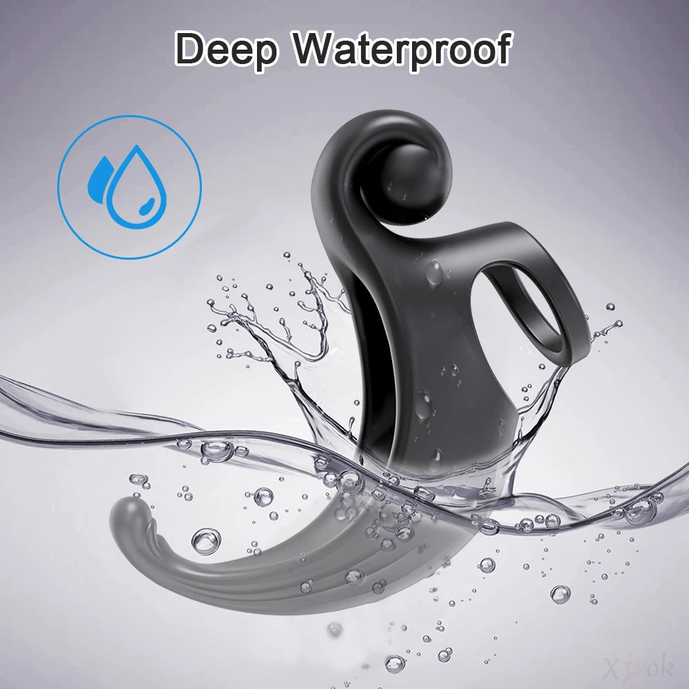 Vibrating Lock Ring With Remote Control Clitoris Stimulation