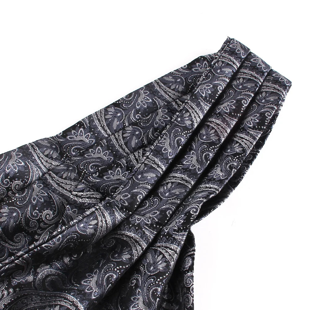 Vintage Luxury Jacquard Paisley Neck Tie