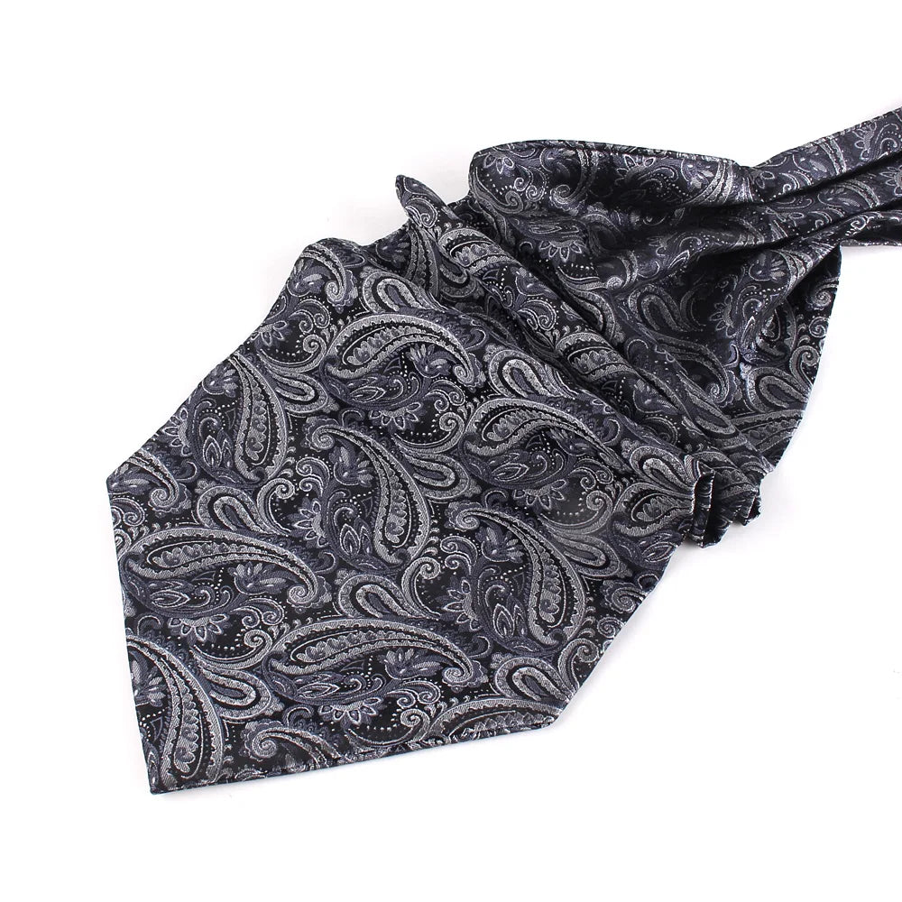 Vintage Luxury Jacquard Paisley Neck Tie