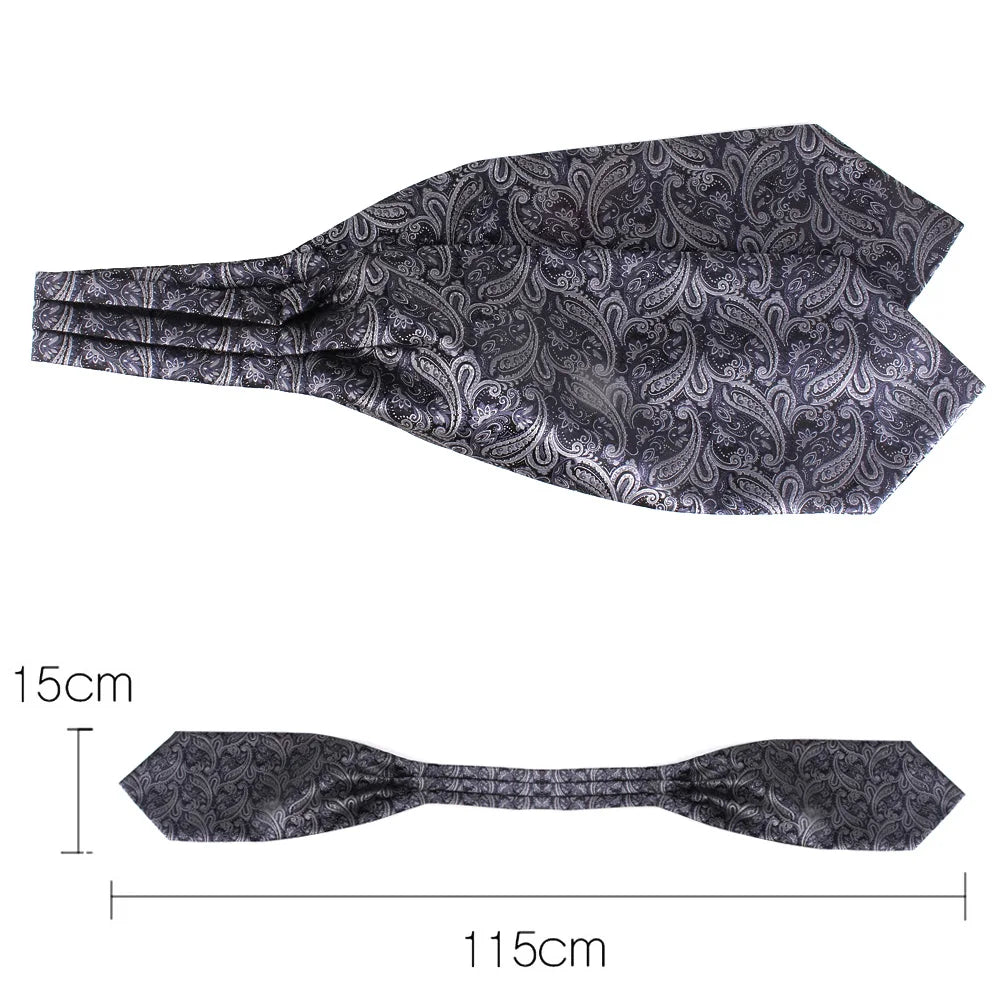 Vintage Luxury Jacquard Paisley Neck Tie