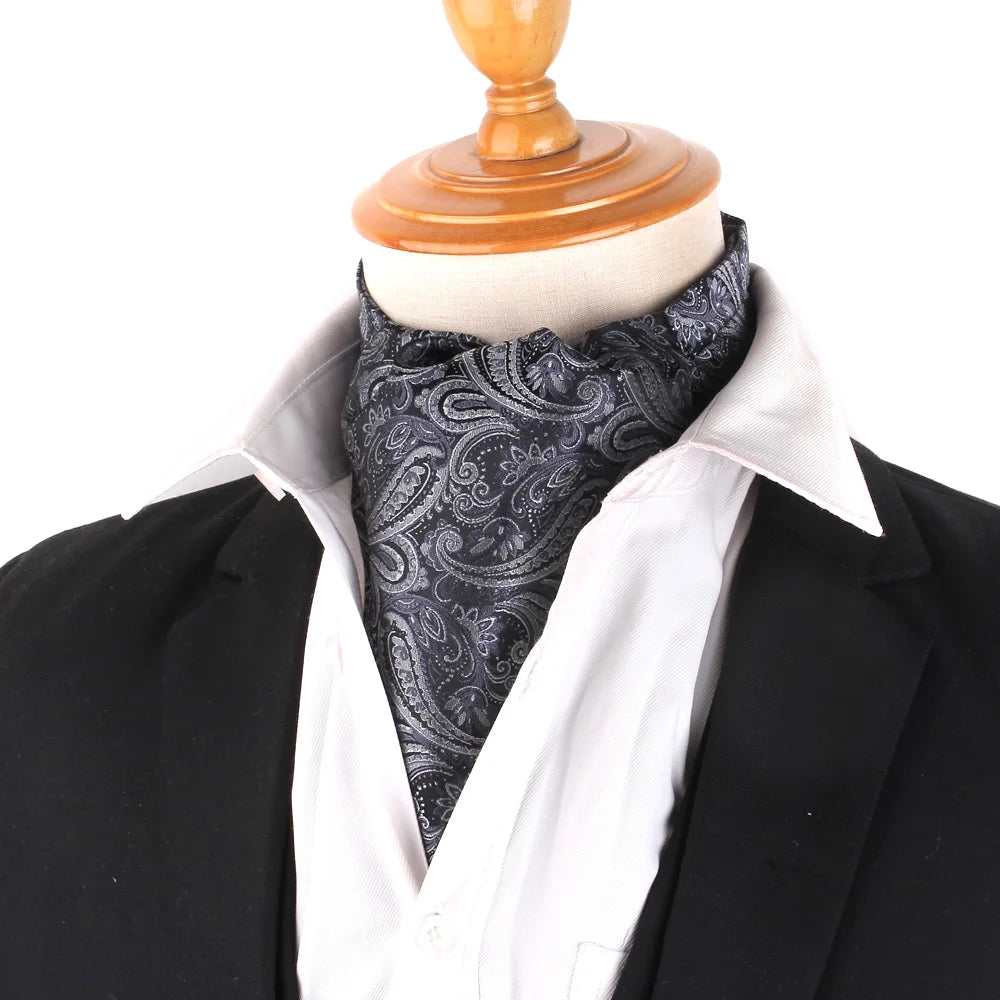 Vintage Luxury Jacquard Paisley Neck Tie