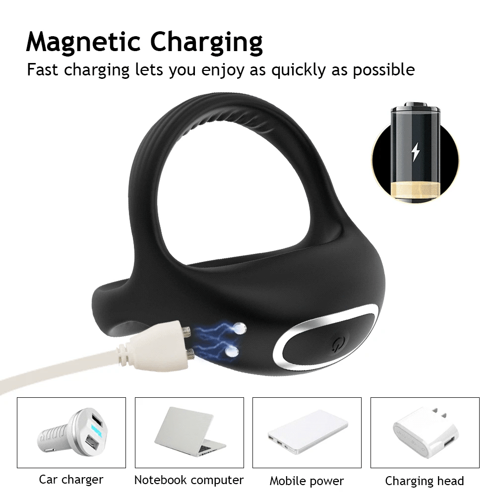 Wireless Control Vibrating Delay Ring
