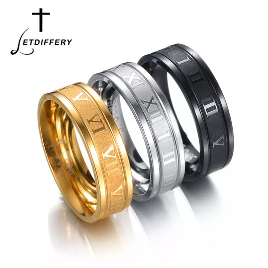 High Quality Stainless Steel Numerals Rings
