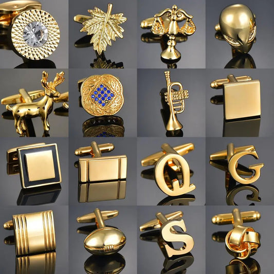 Gold Color Cufflinks