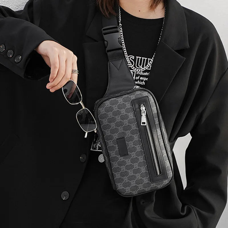 Men's Crossbody Luxury Retro Chest Bag