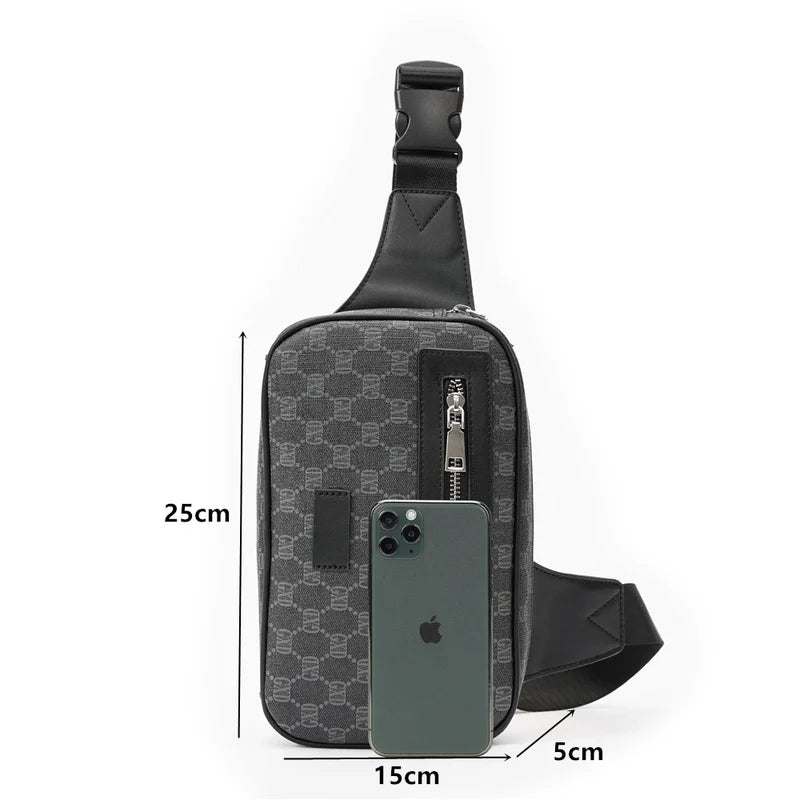 Men's Crossbody Luxury Retro Chest Bag