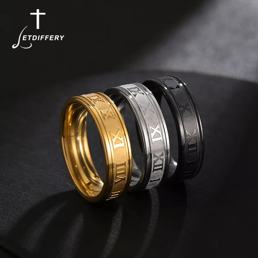 High Quality Stainless Steel Numerals Rings