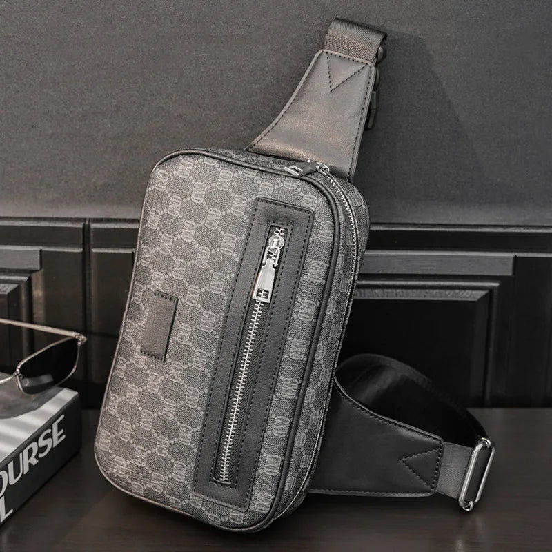 Men's Crossbody Luxury Retro Chest Bag