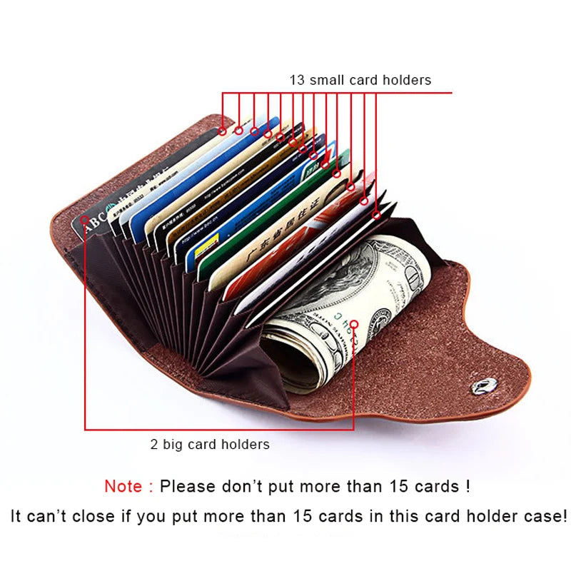 Leather Business Card Holder