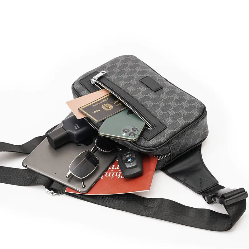 Men's Crossbody Luxury Retro Chest Bag