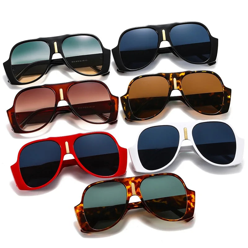 New Arrival Aviator Fashion Shield Sunglasses
