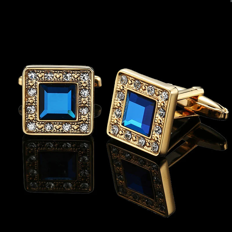 Retro Gold Color Cufflinks
