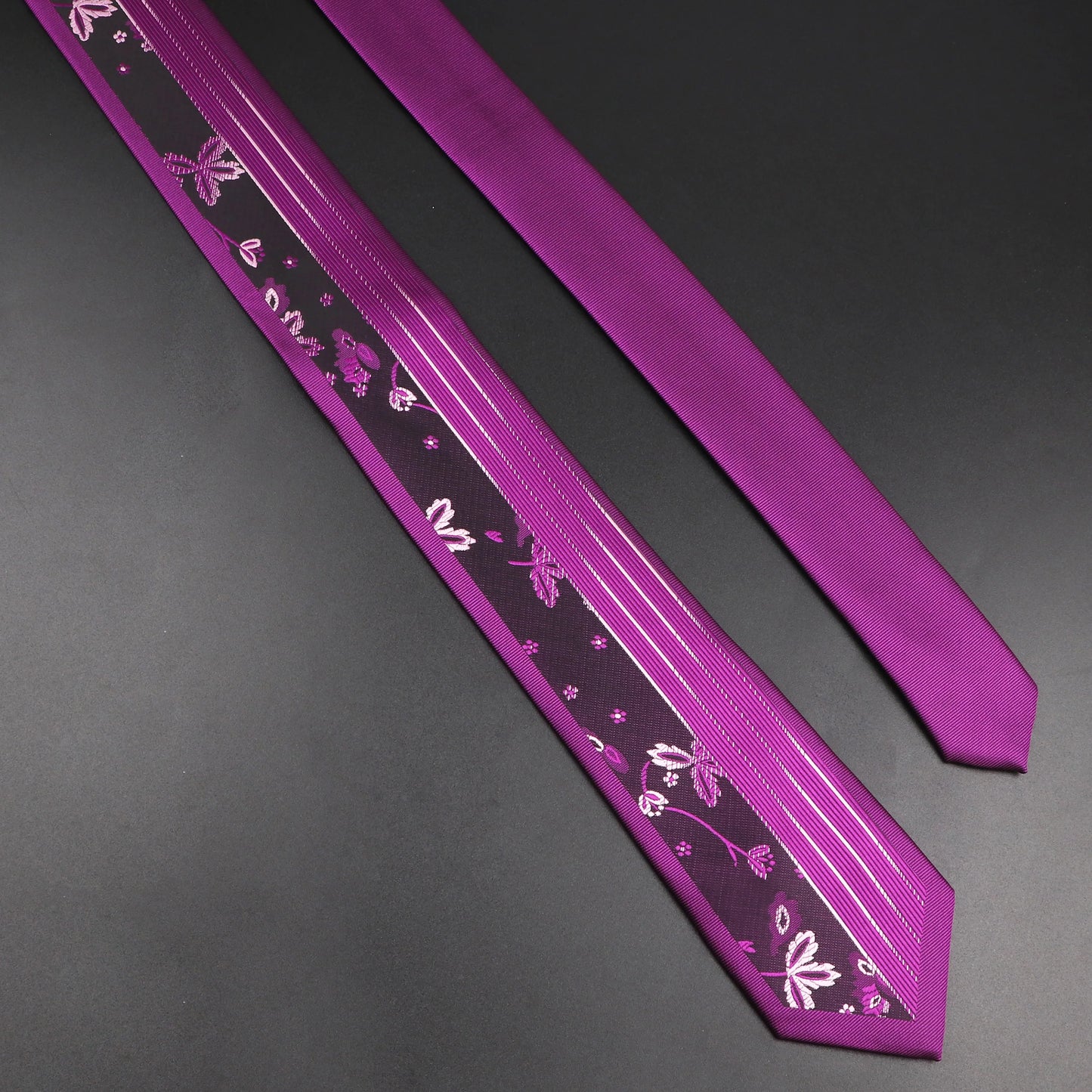 51 Styles Men's Ties Fashion Patchwork Red Purple Blue Floral Jacquard Necktie Skinny