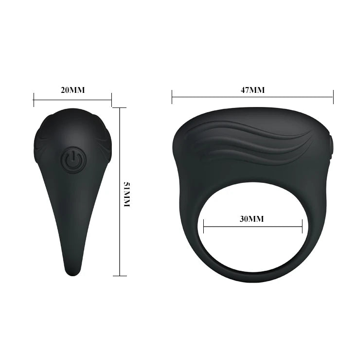 Pretty Love Silicone vibrating Lock Ring