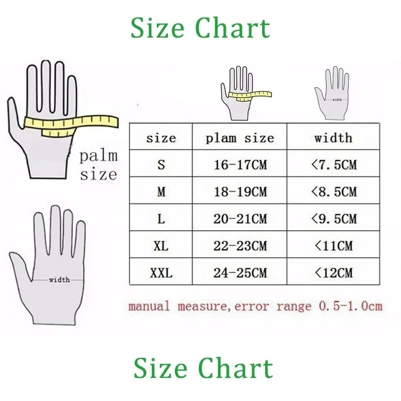 Men's 3 Finger Motocross Racing Downhill Mountain Bike Gloves