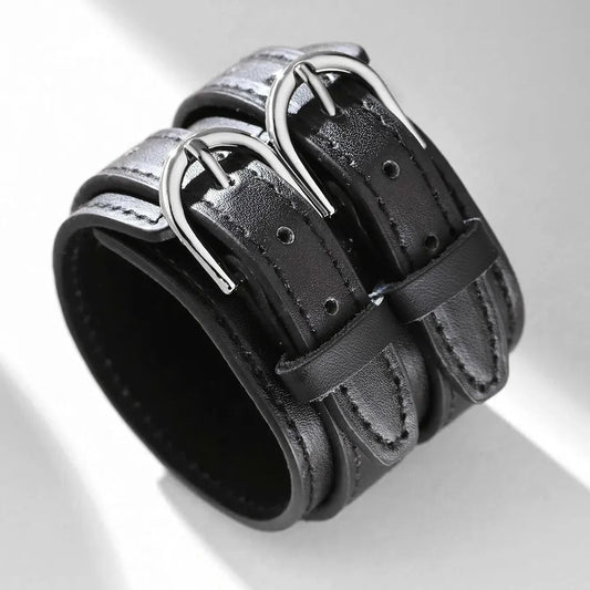 Vintage Male Genuine Leather Bracelet