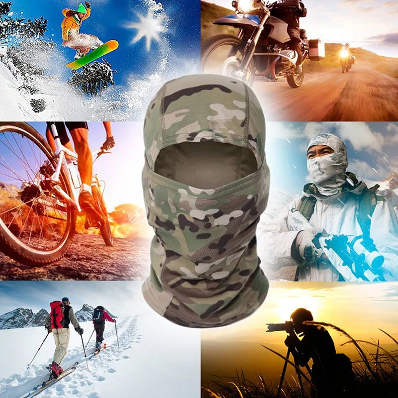 Tactical Camouflage Balaclava Hat Full Face Mask