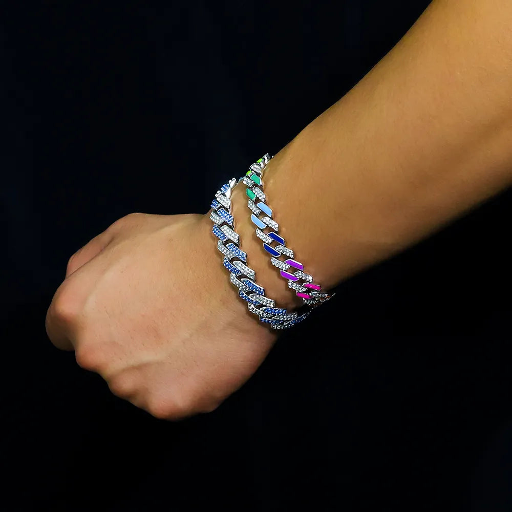 Luxury Cuban Chain Iced Out 8mm Bracelet
