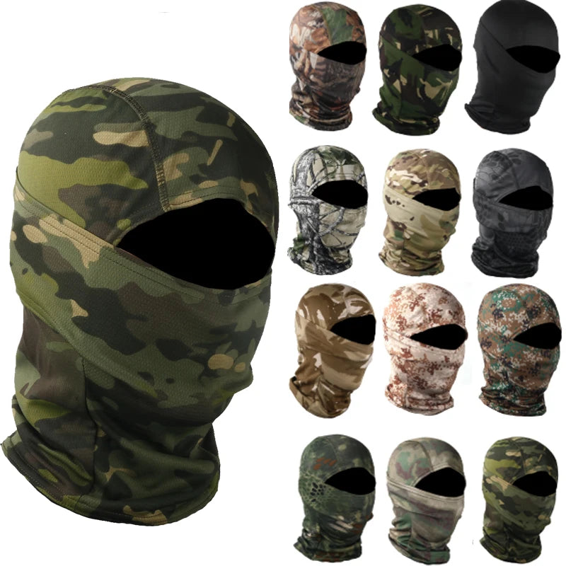 Tactical Camouflage Balaclava Hat Full Face Mask