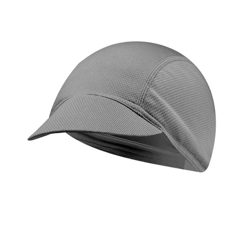 Solid Quick Dry Solid Color Bicycle Riding Hat With Brim