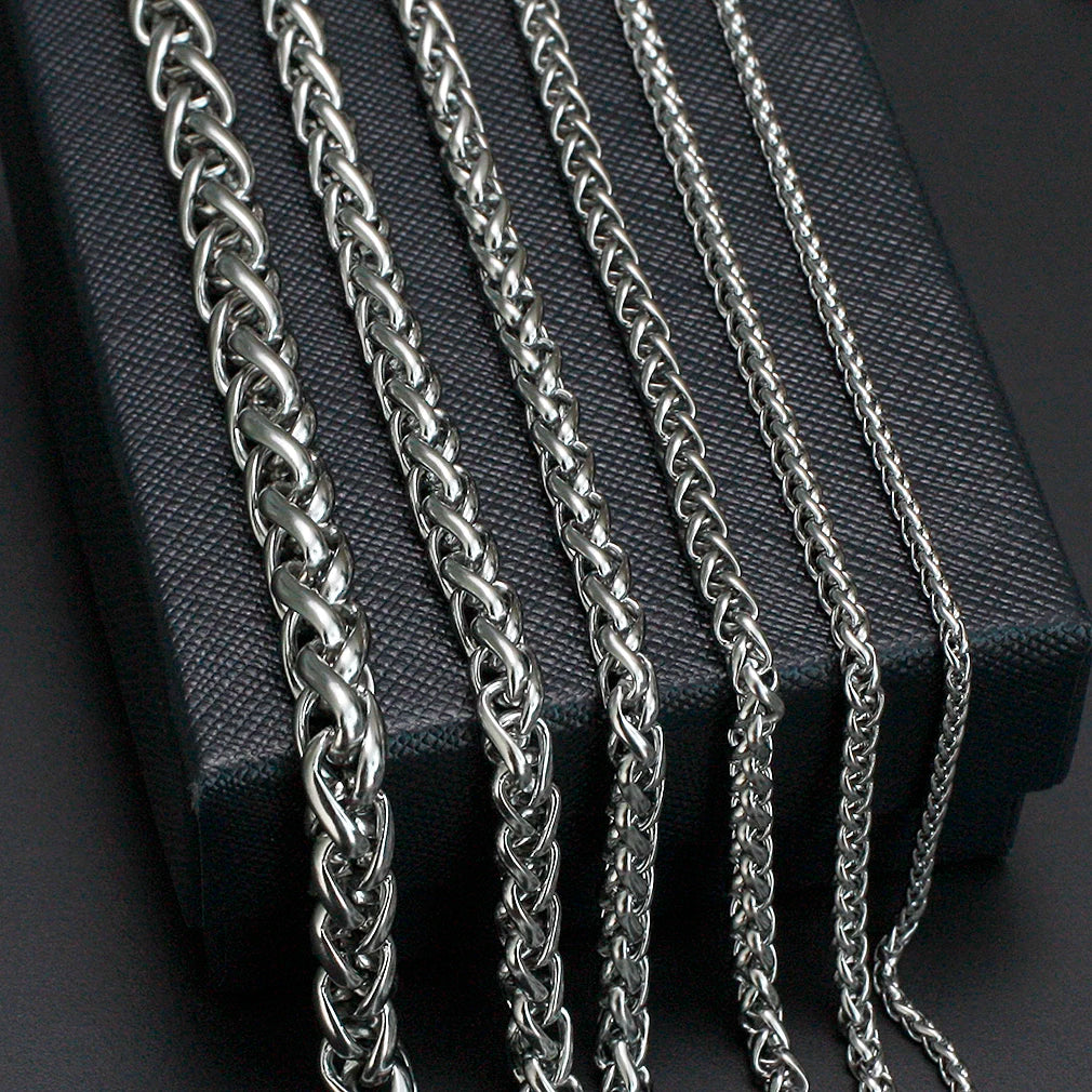 Stainless Steel Keel Chain Necklace