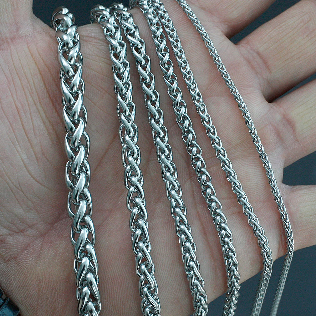 Stainless Steel Keel Chain Necklace