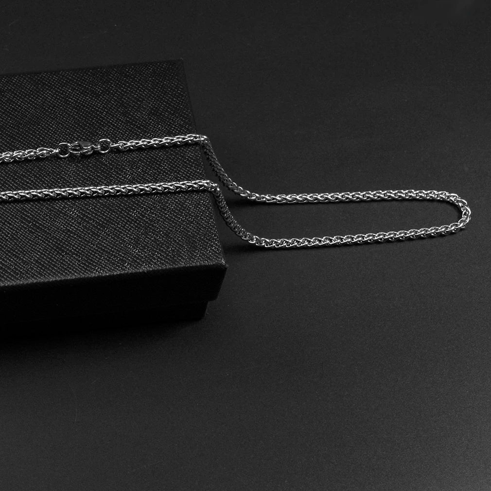 Stainless Steel Keel Chain Necklace