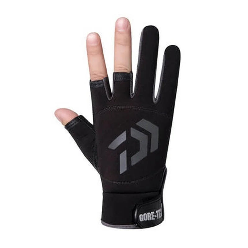 Outdoor 3 Finger Sport Glove With Anti-slip Protection For Fishing/ Mountain Bike/Climbing