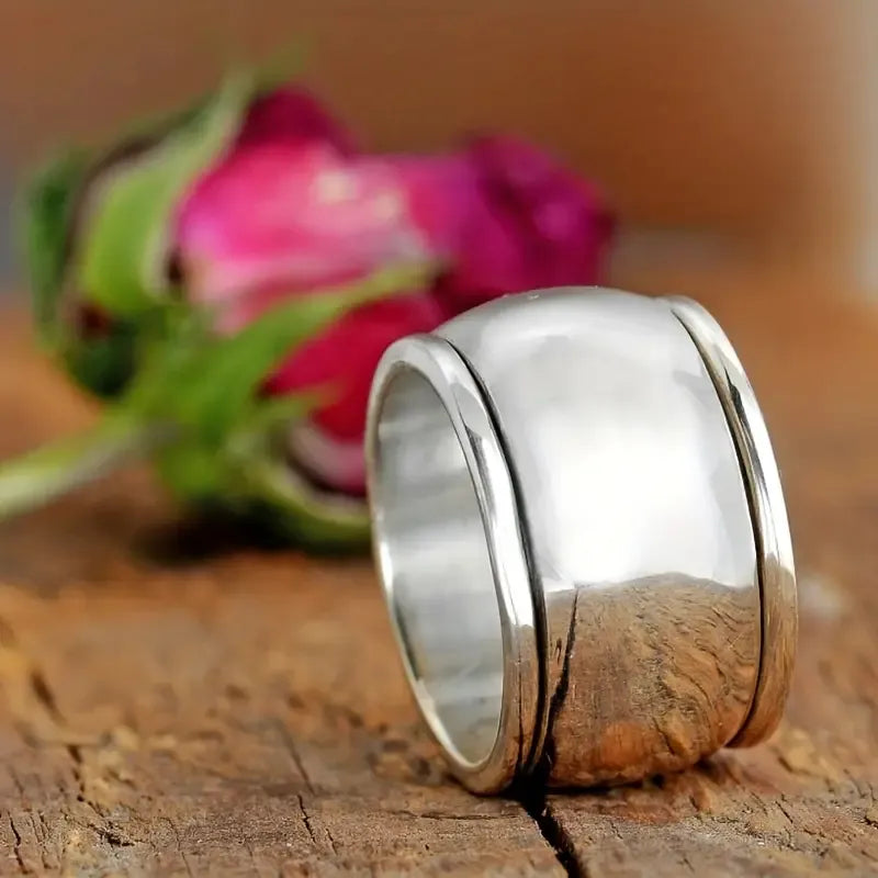 Huitan Men Smooth Versatile Rings Simple