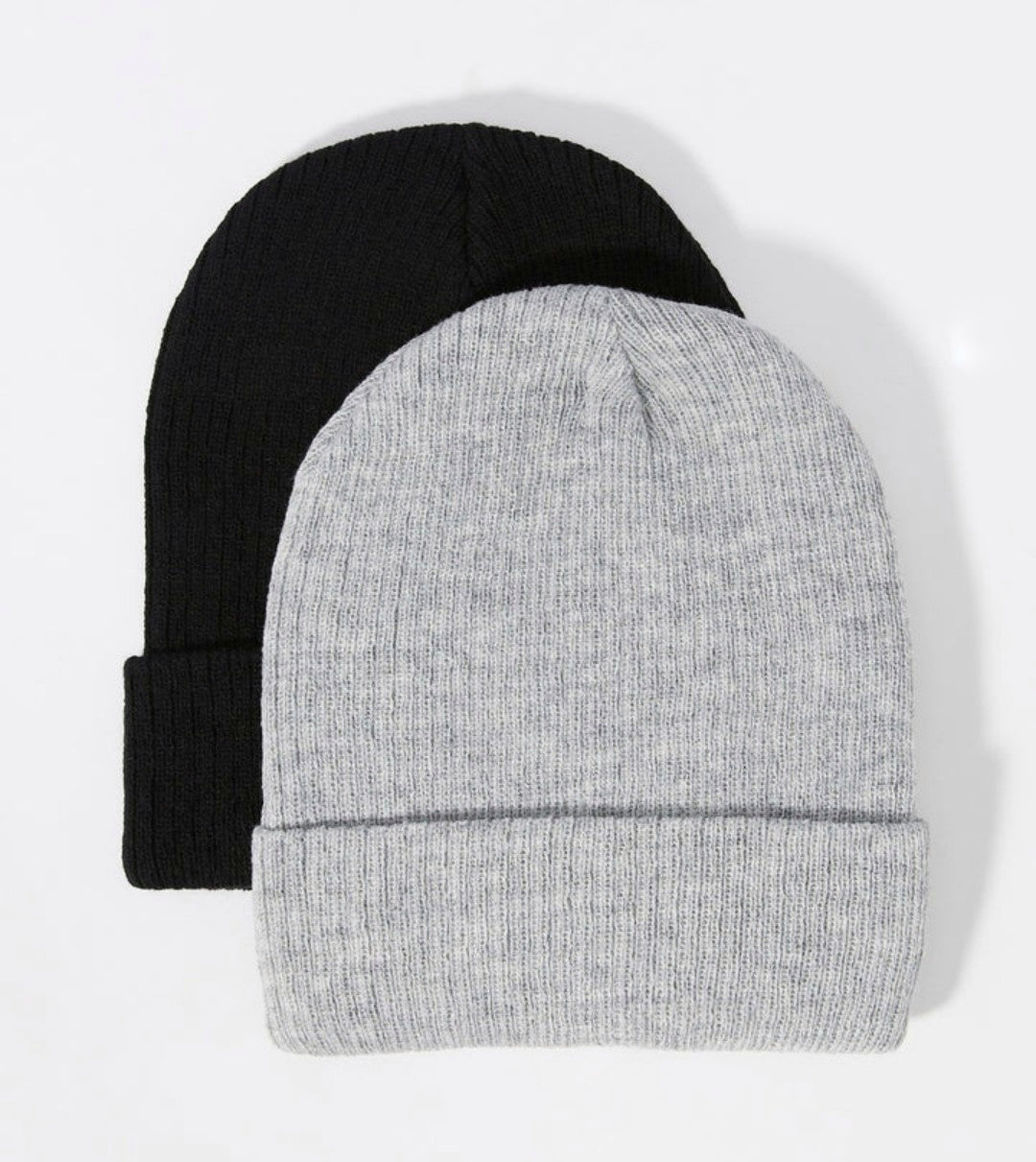 Ribbed Knitted Beanie Toque