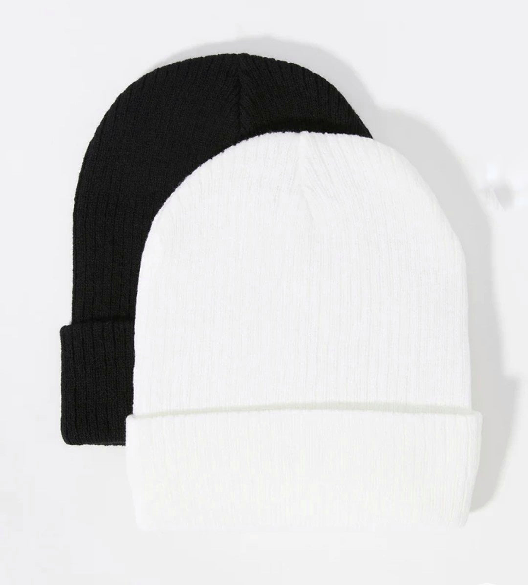 Ribbed Knitted Beanie Toque