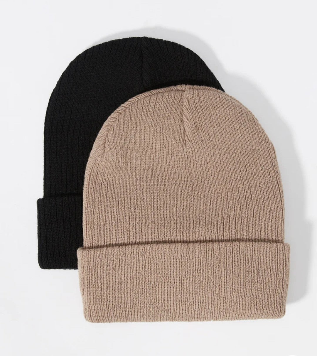 Ribbed Knitted Beanie Toque