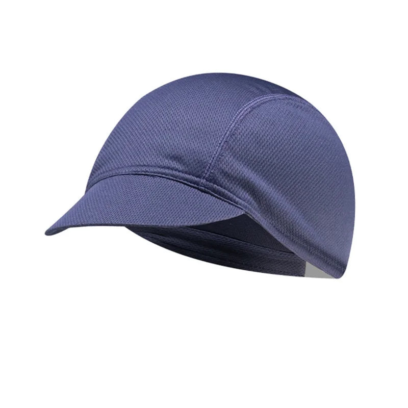 Solid Quick Dry Solid Color Bicycle Riding Hat With Brim