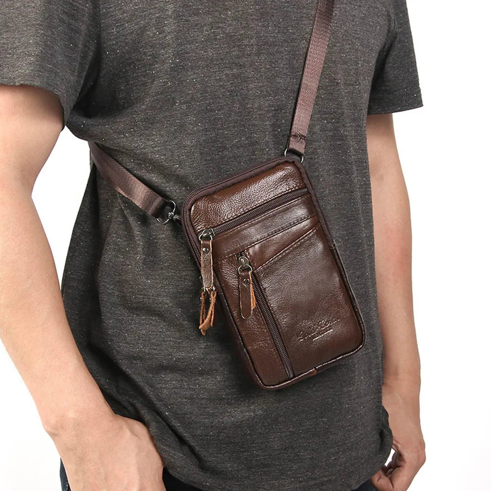 Men's Chest Multi-Function Messenger/Crossbody Bag