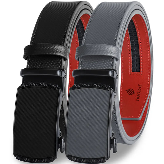 Mens High Quality Adjustable Fashion Belts With Automatic Buckle