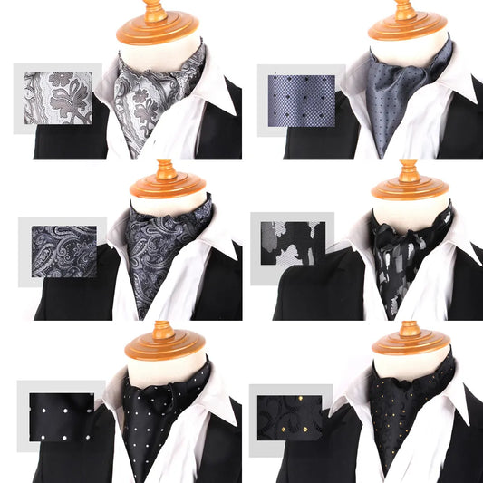 Vintage Luxury Jacquard Paisley Neck Tie
