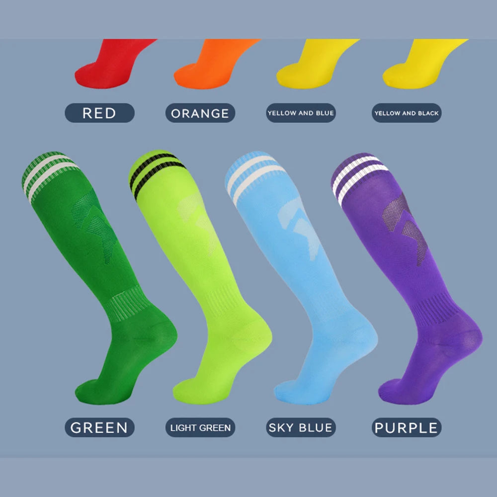 Striped Socks Unisex Breathable Bike Socks Outdoor Sports Racing Cycling Socks